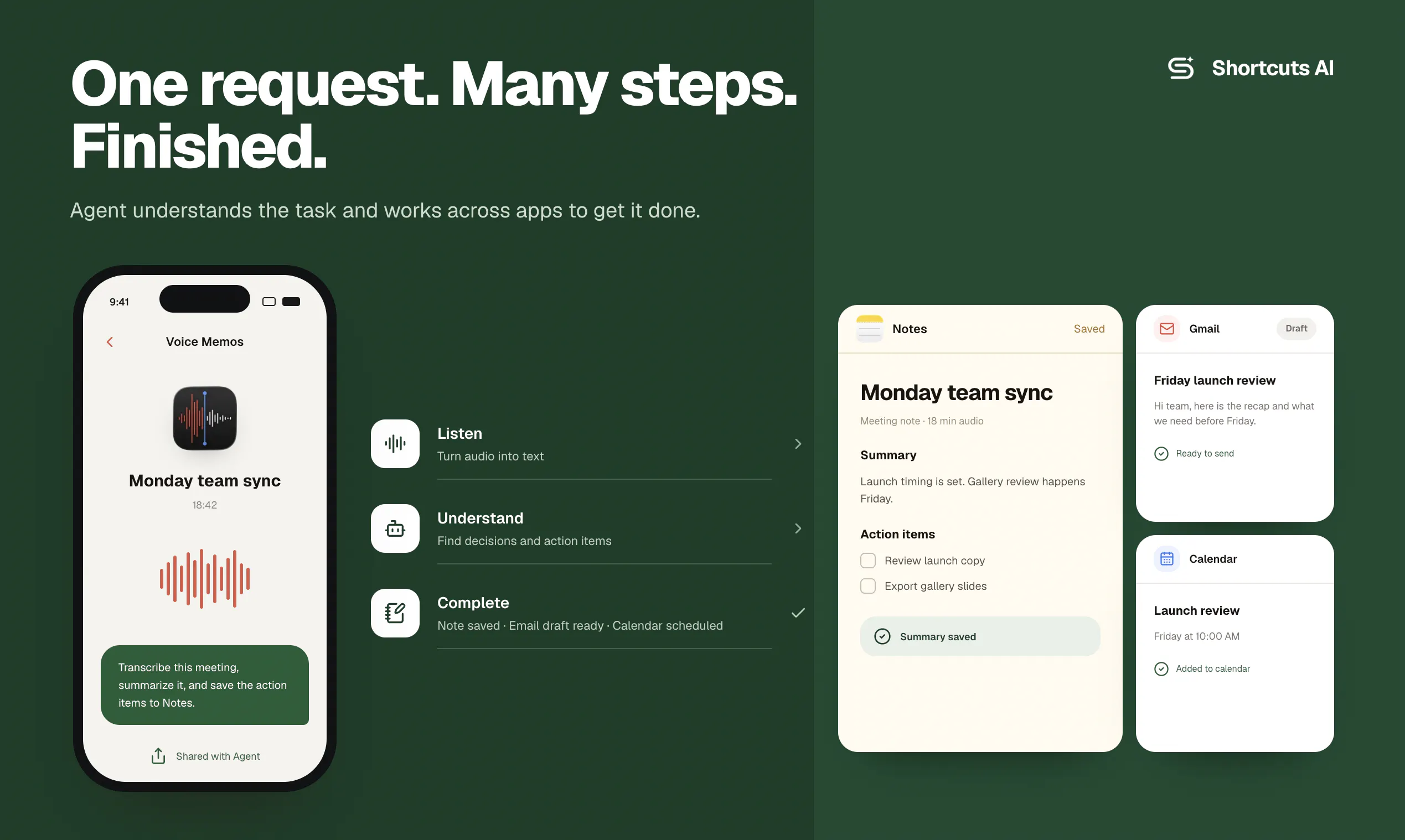 Shortcuts AI gallery image