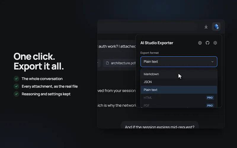 AI Studio Exporter screenshot 3