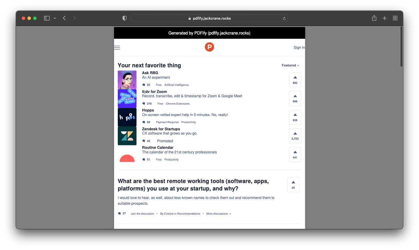 Pdfify - PDFS для разработчиков медиа 2