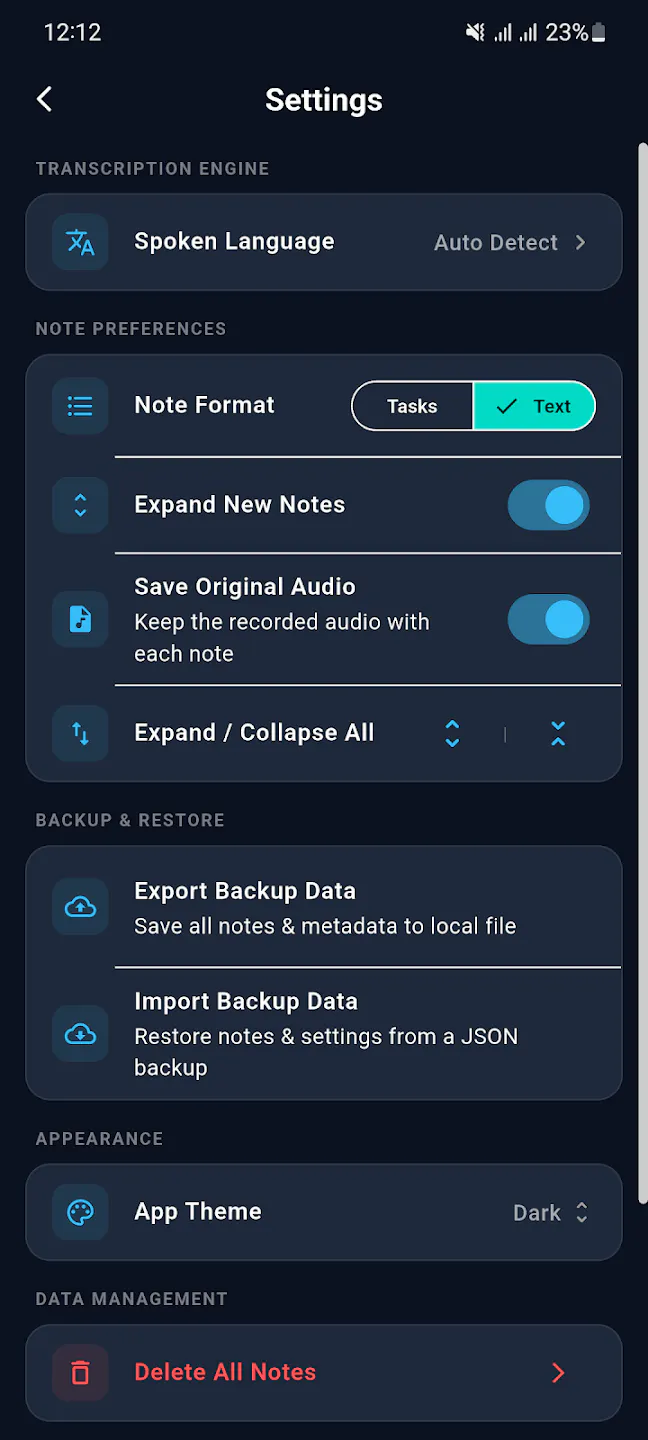 VoiceFocus : Notes & Tasks gallery image
