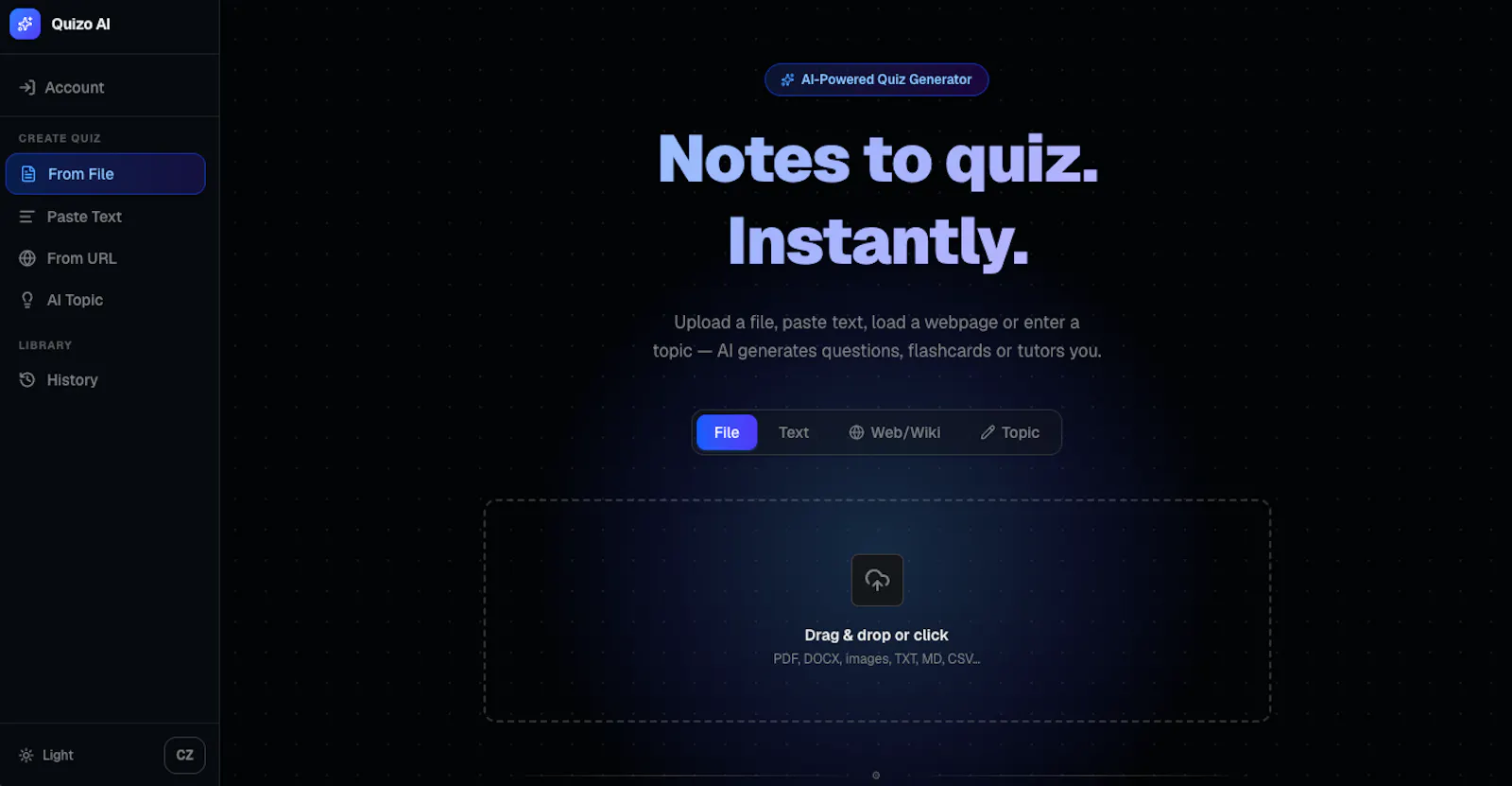 Quizo AI screenshot 1