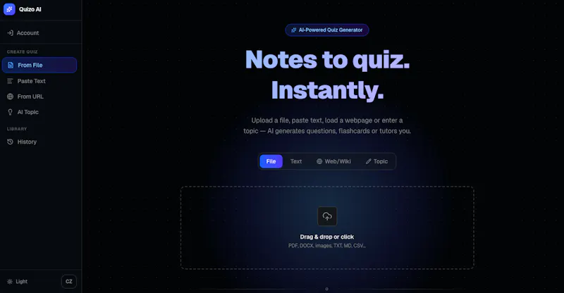 Quizo AI screenshot 1