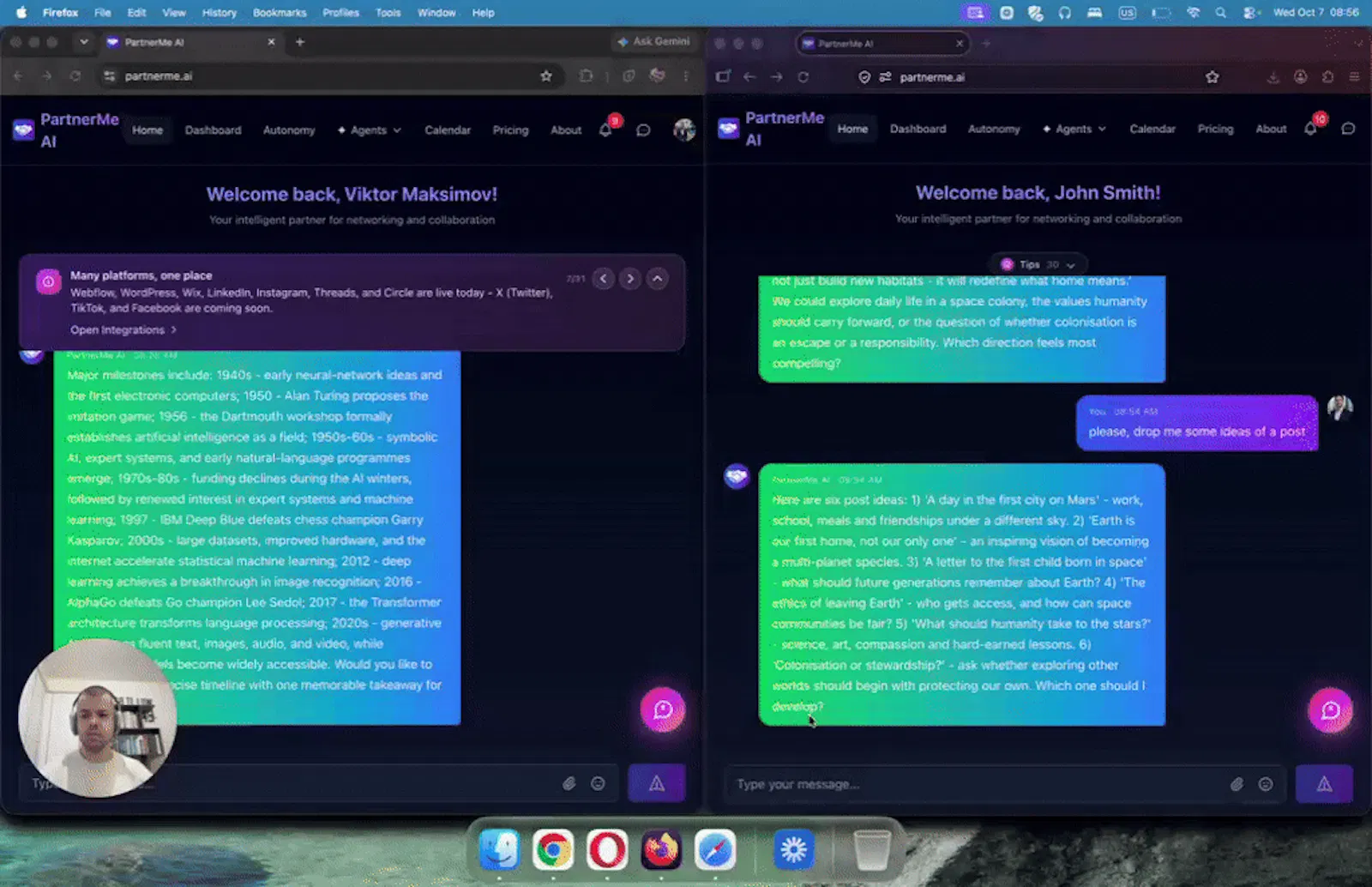 PartnerMe AI screenshot 1 (video preview)