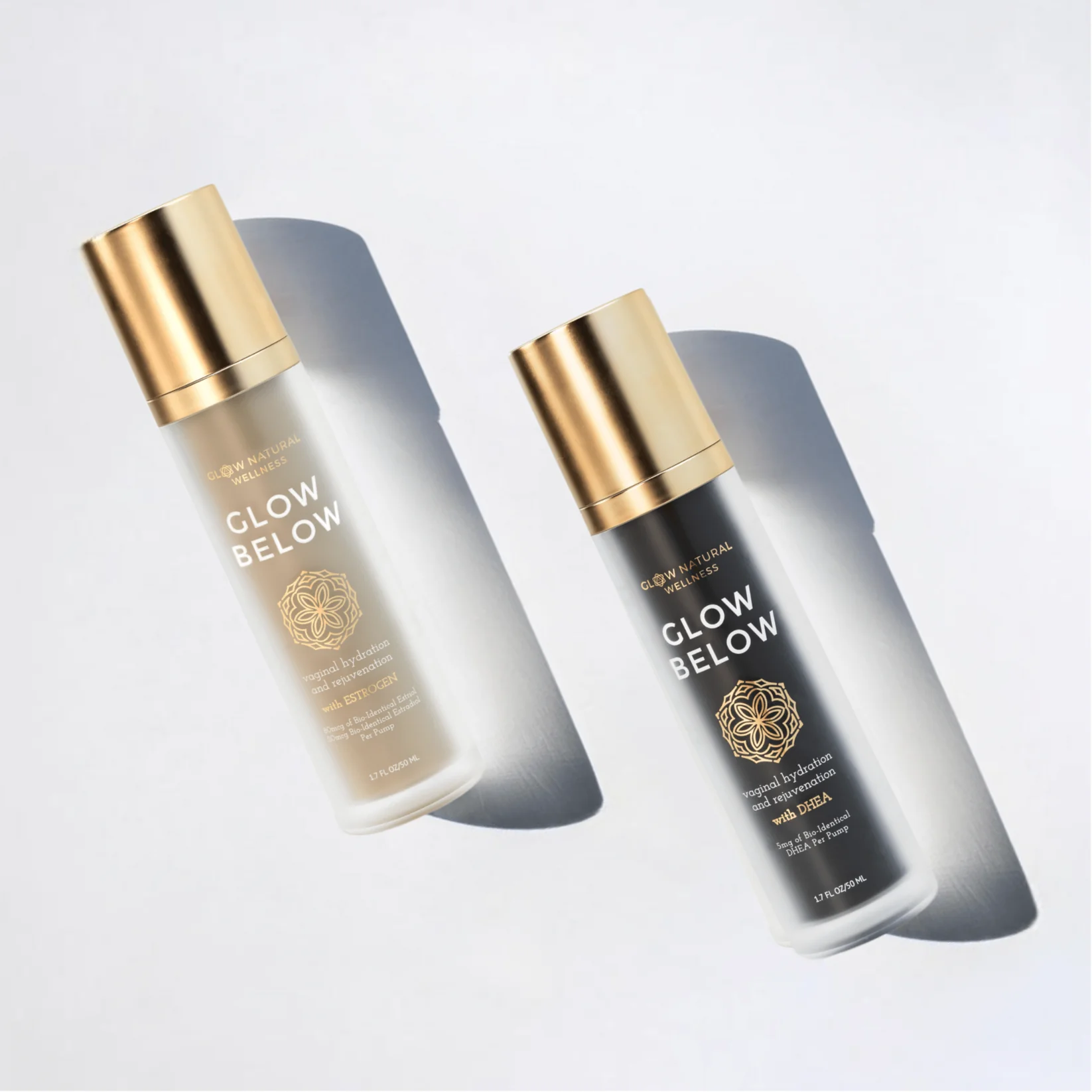 GLOW Below - Product Hunt launch logo and brand identity