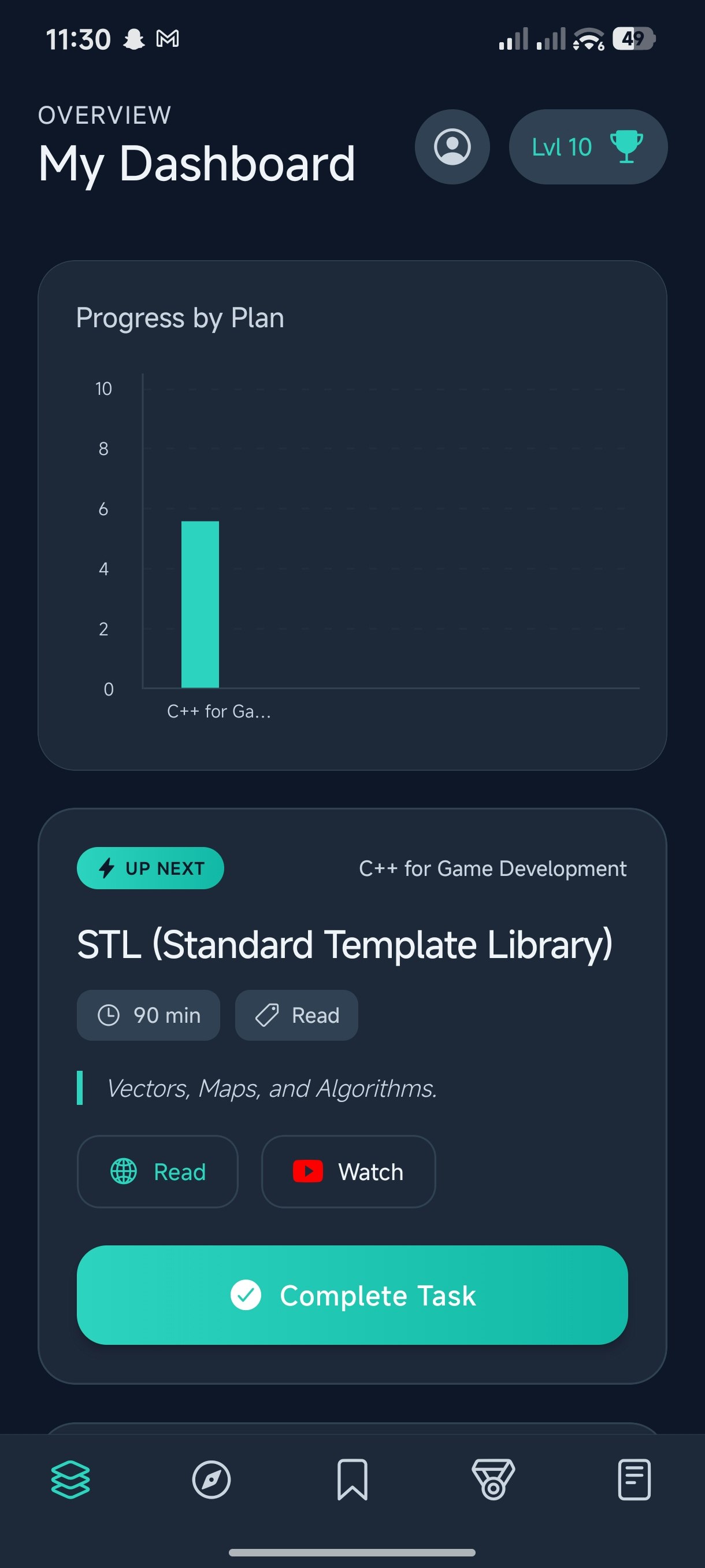 Unplug: Focus & Figital Detox - Main product screenshot demonstrating key features and user interface