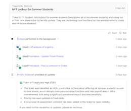 Ticket Priority Analyzer Agent gallery image