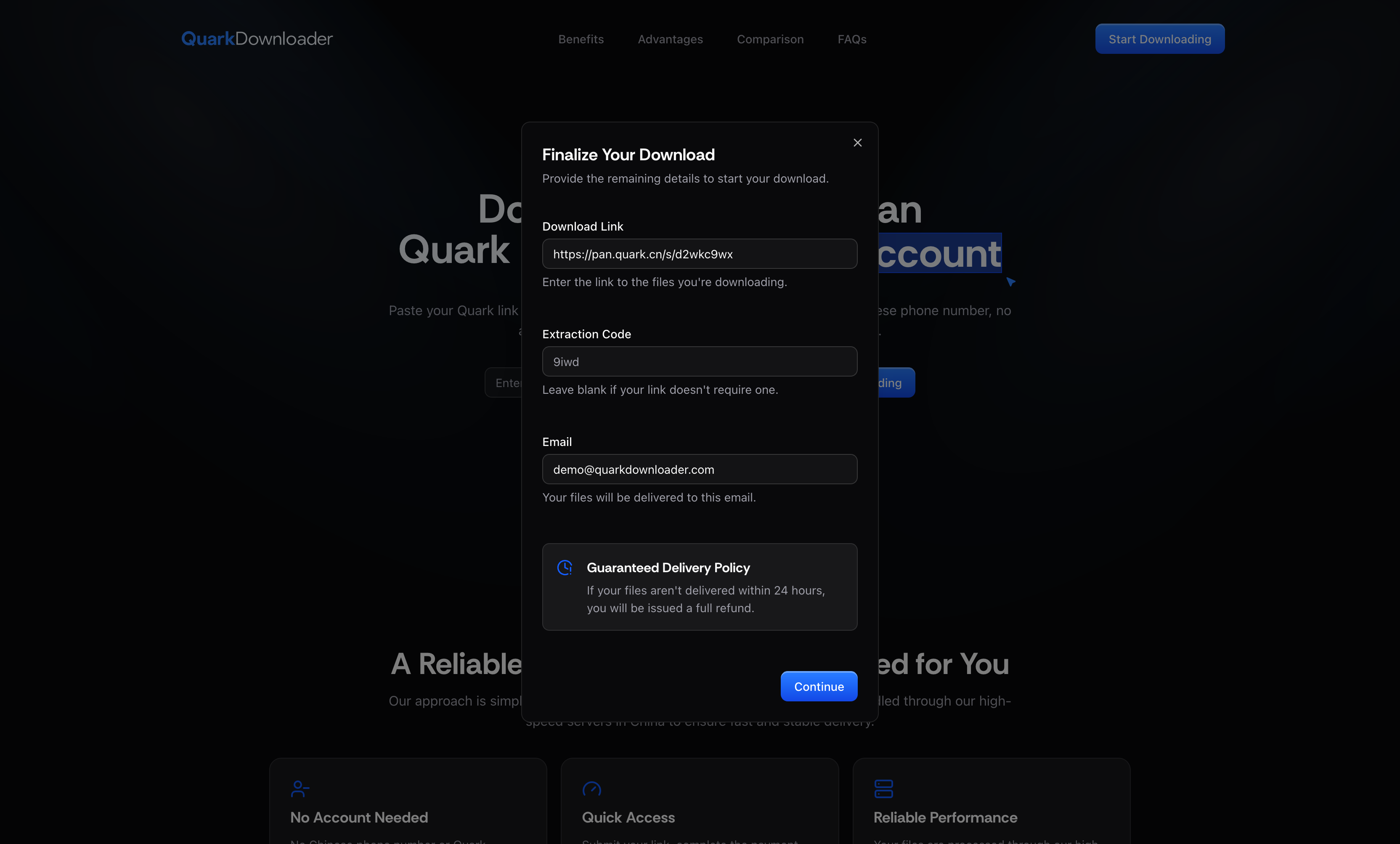Quark Downloader gallery image