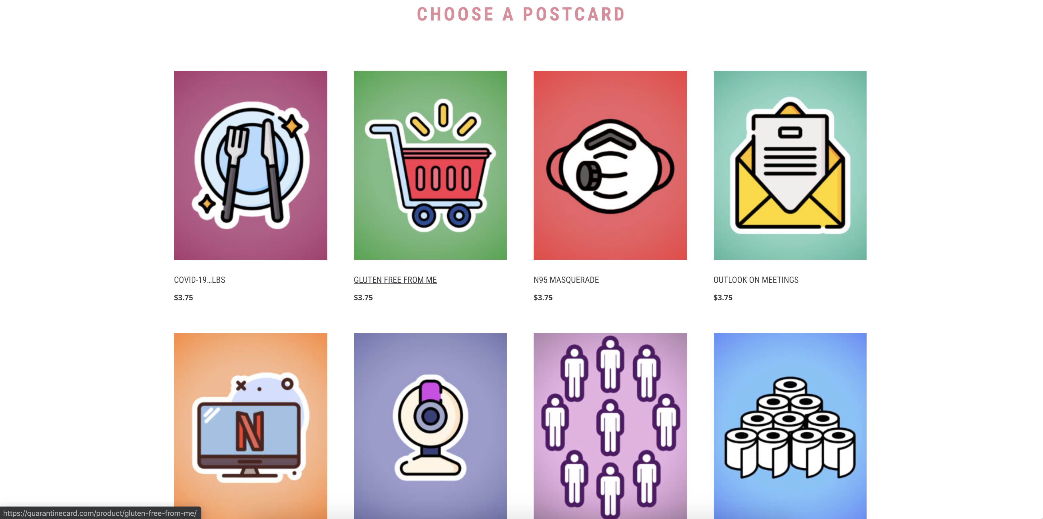 Quarantine Cards - Social Distance Cards gallery image