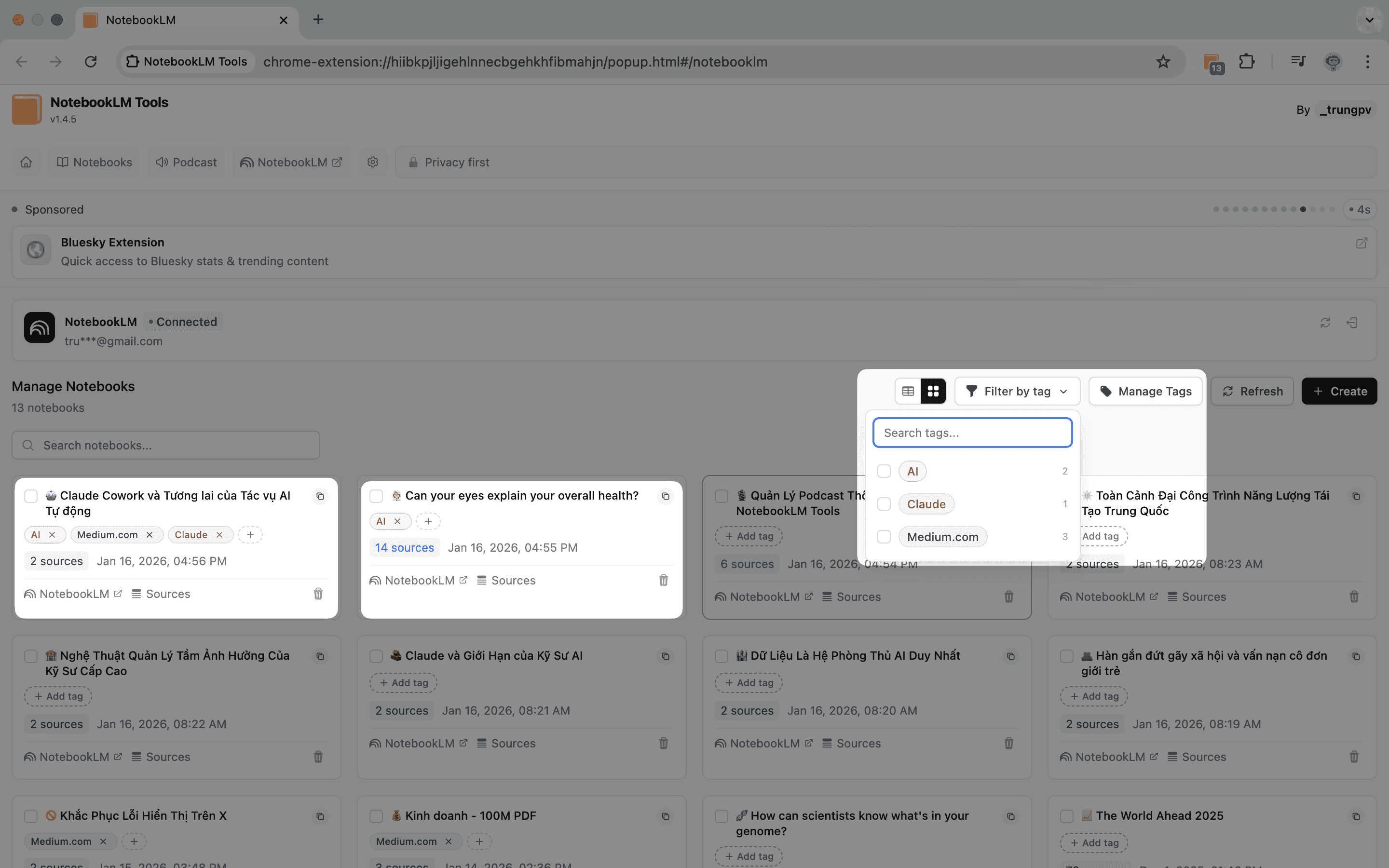 NotebookLM Tools gallery image