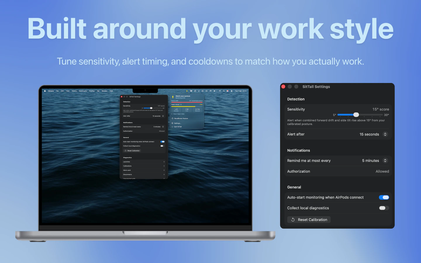 SitTall - Fix Your Posture screenshot 2