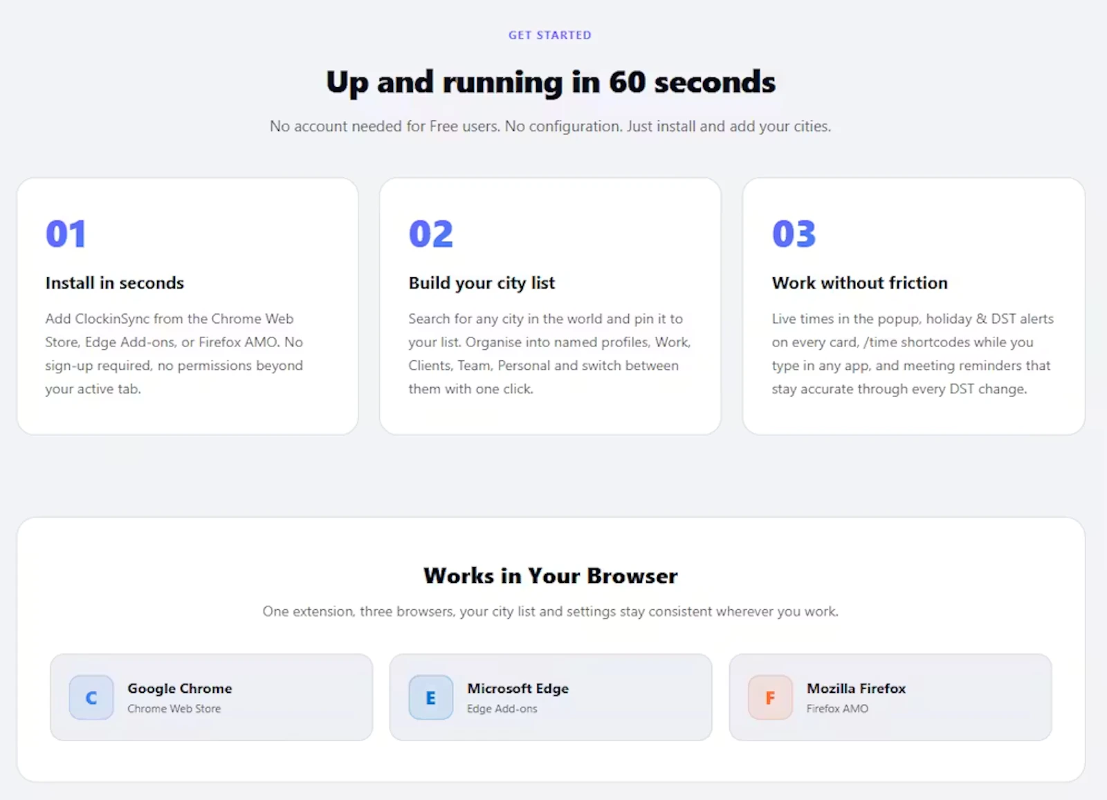 ClockinSync - Smart Timezone Extension screenshot 12