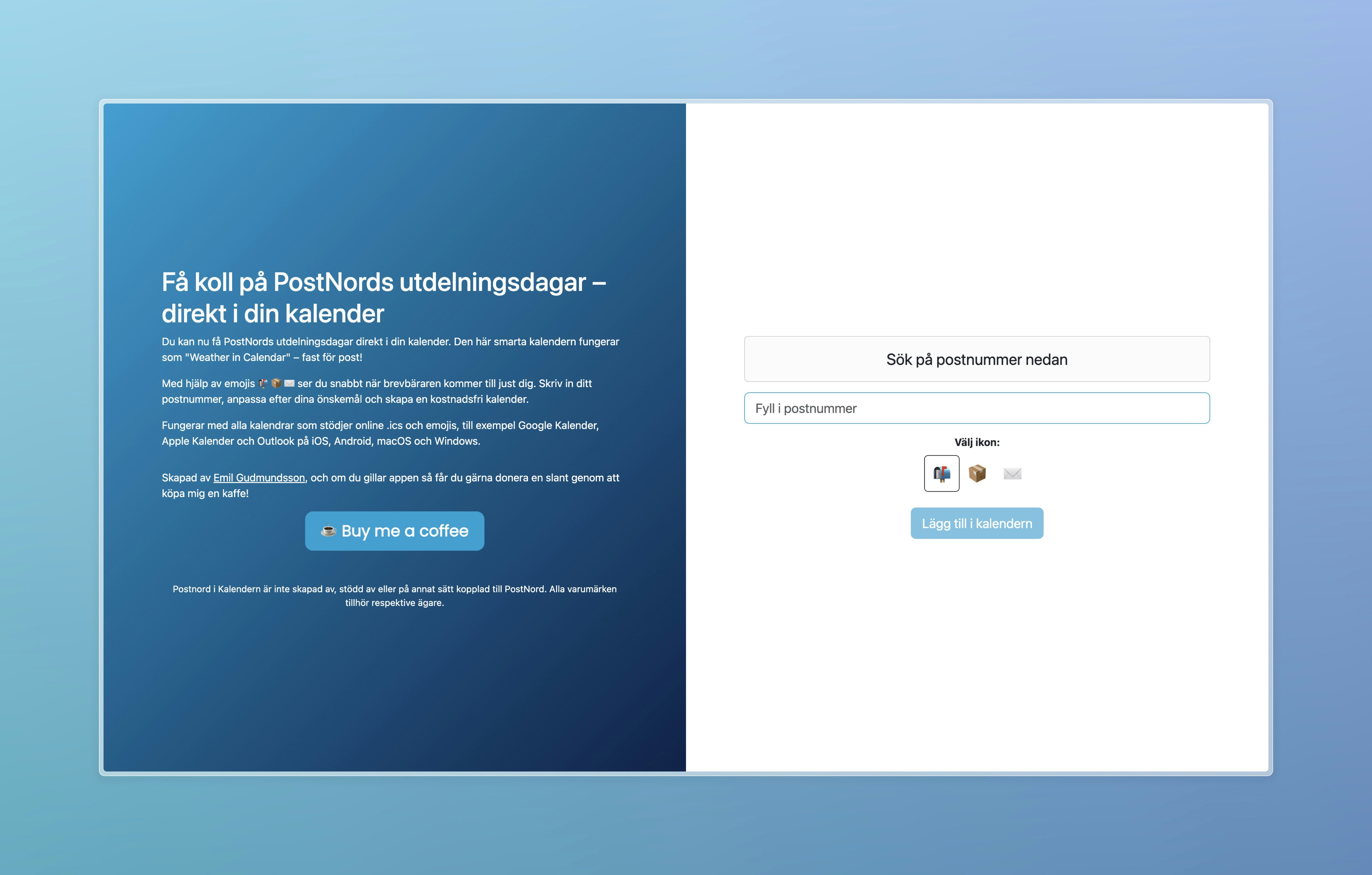 Postnord dalam kalendar media 1