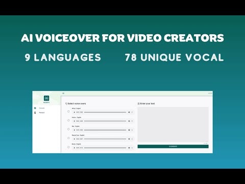 WASENTO: AI Voiceover for Video Creators gallery image