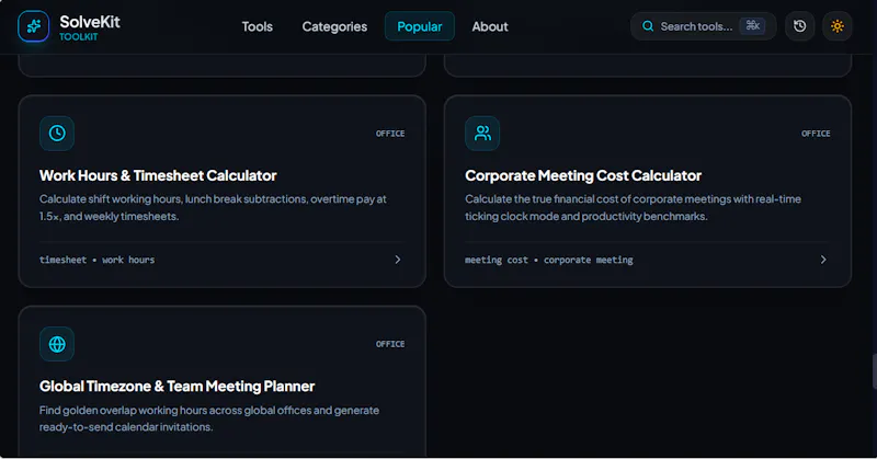 SolveKit — Universal Problem screenshot 5