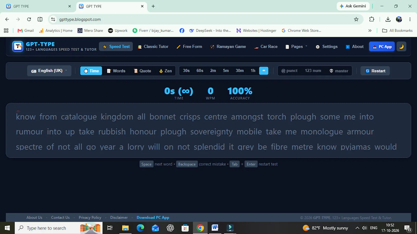 gpttype free typing tools  screenshot 4