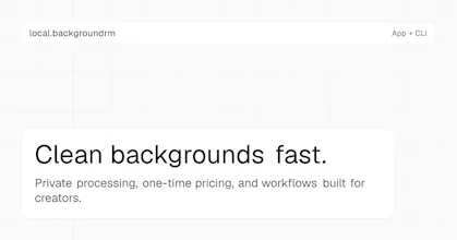 Local Background Remover gallery image