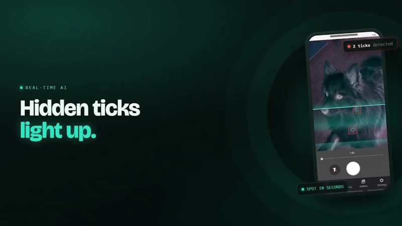 TickScanner screenshot 1 (video preview)