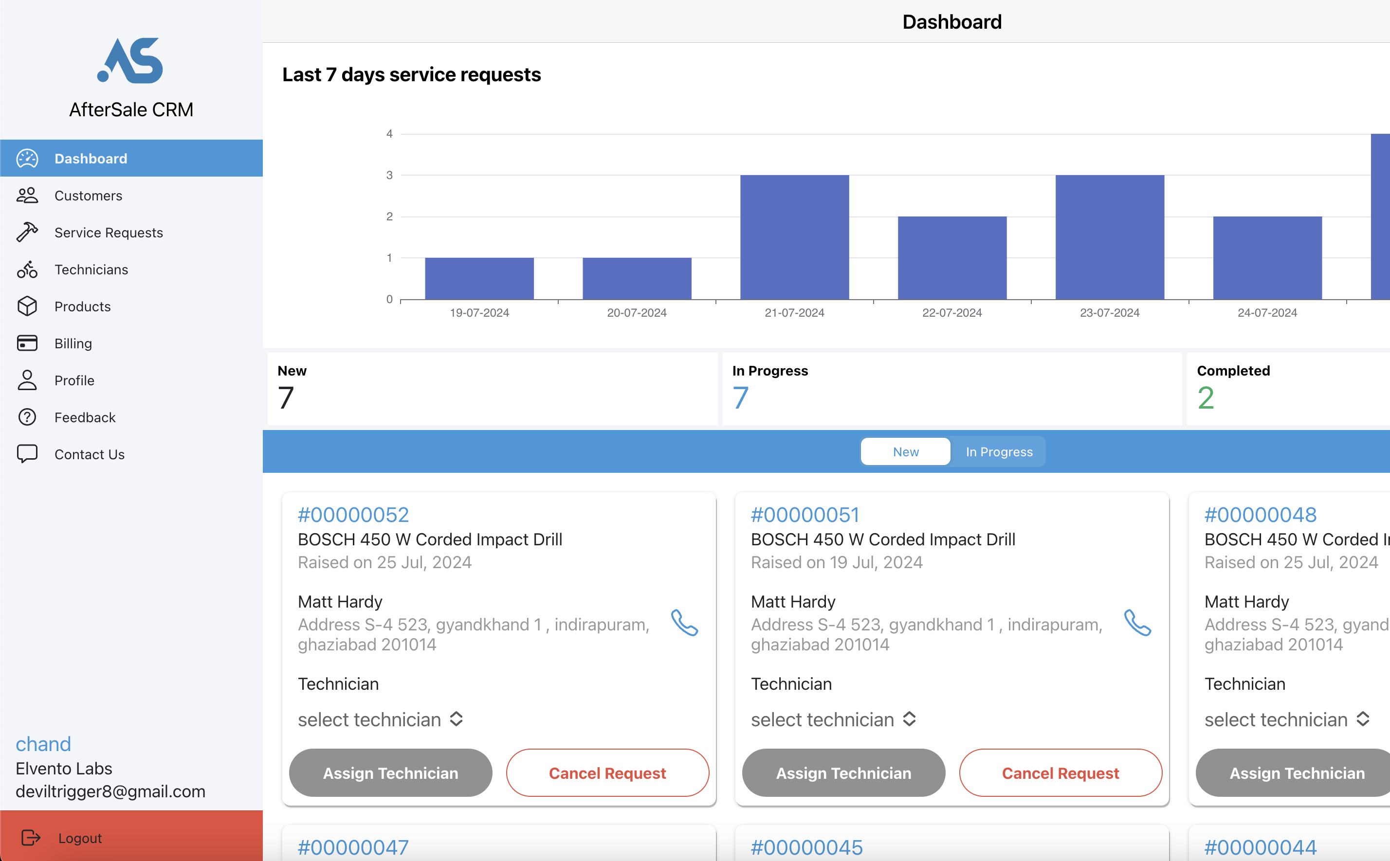 AfterdSale Field Service CRM App media 2