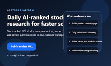 AI Stock Platform gallery image