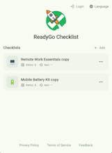 ReadyGo Checklist gallery image