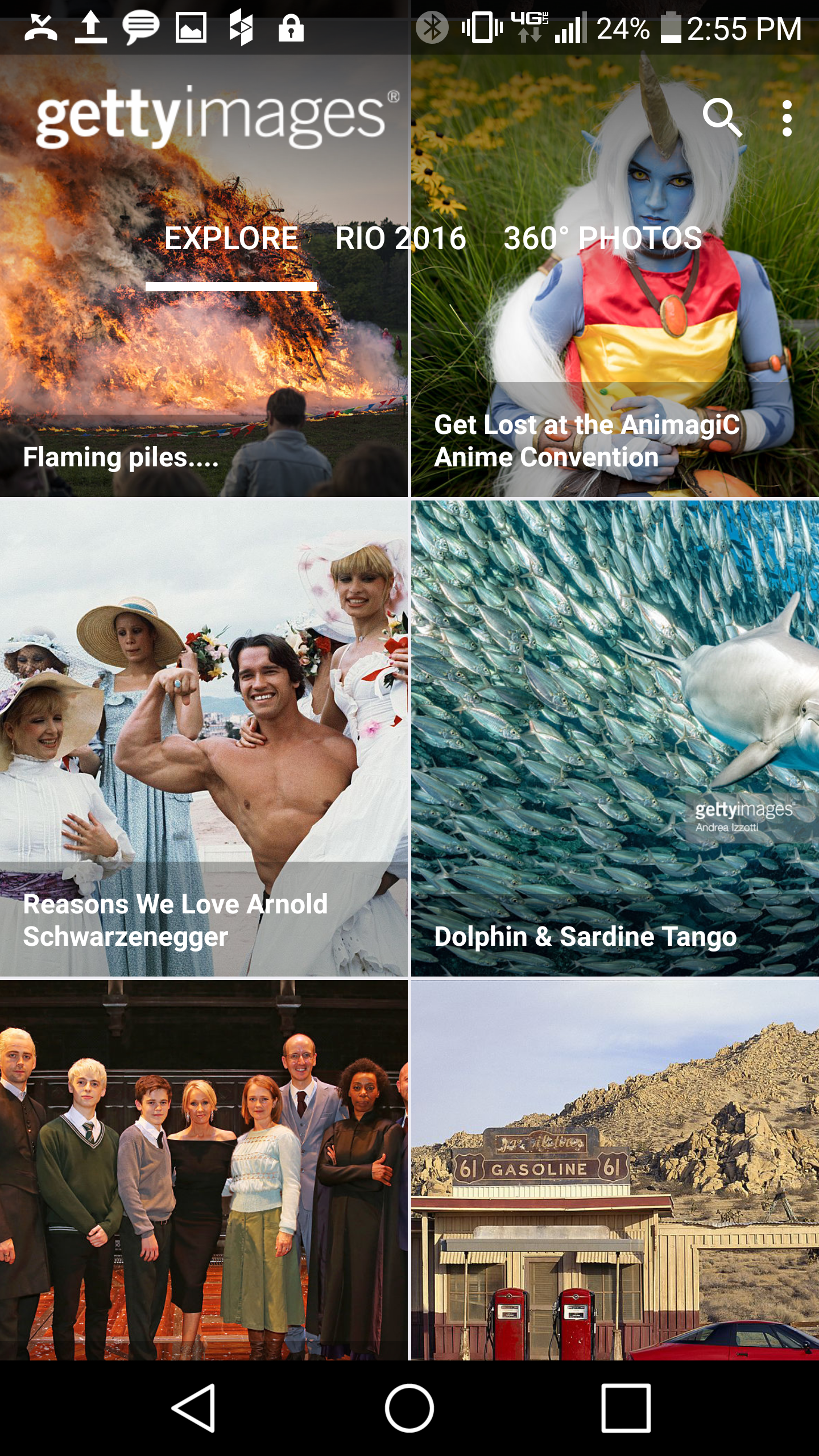 Getty Images for Android gallery image