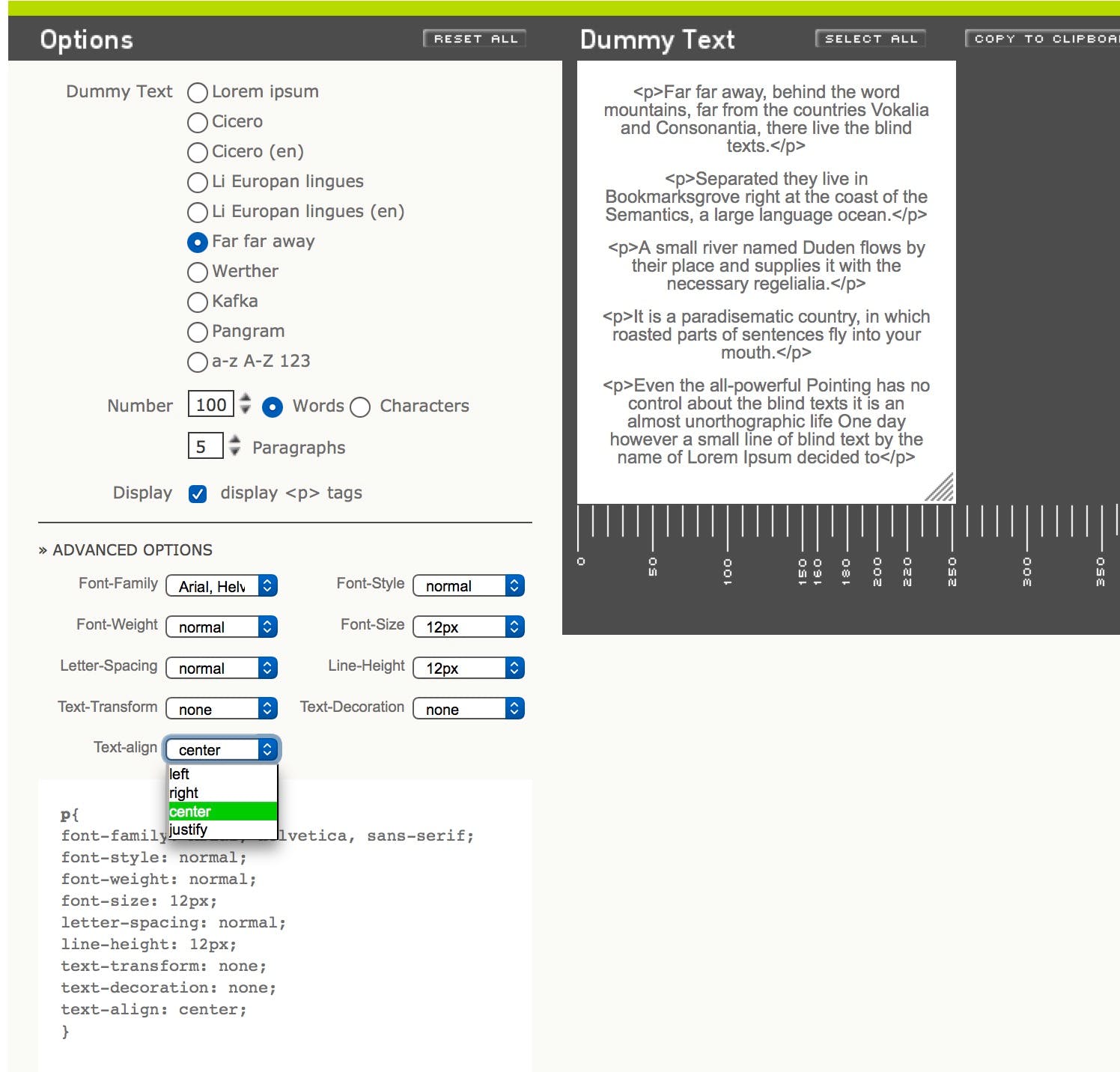 Dummy Text Generator media 1