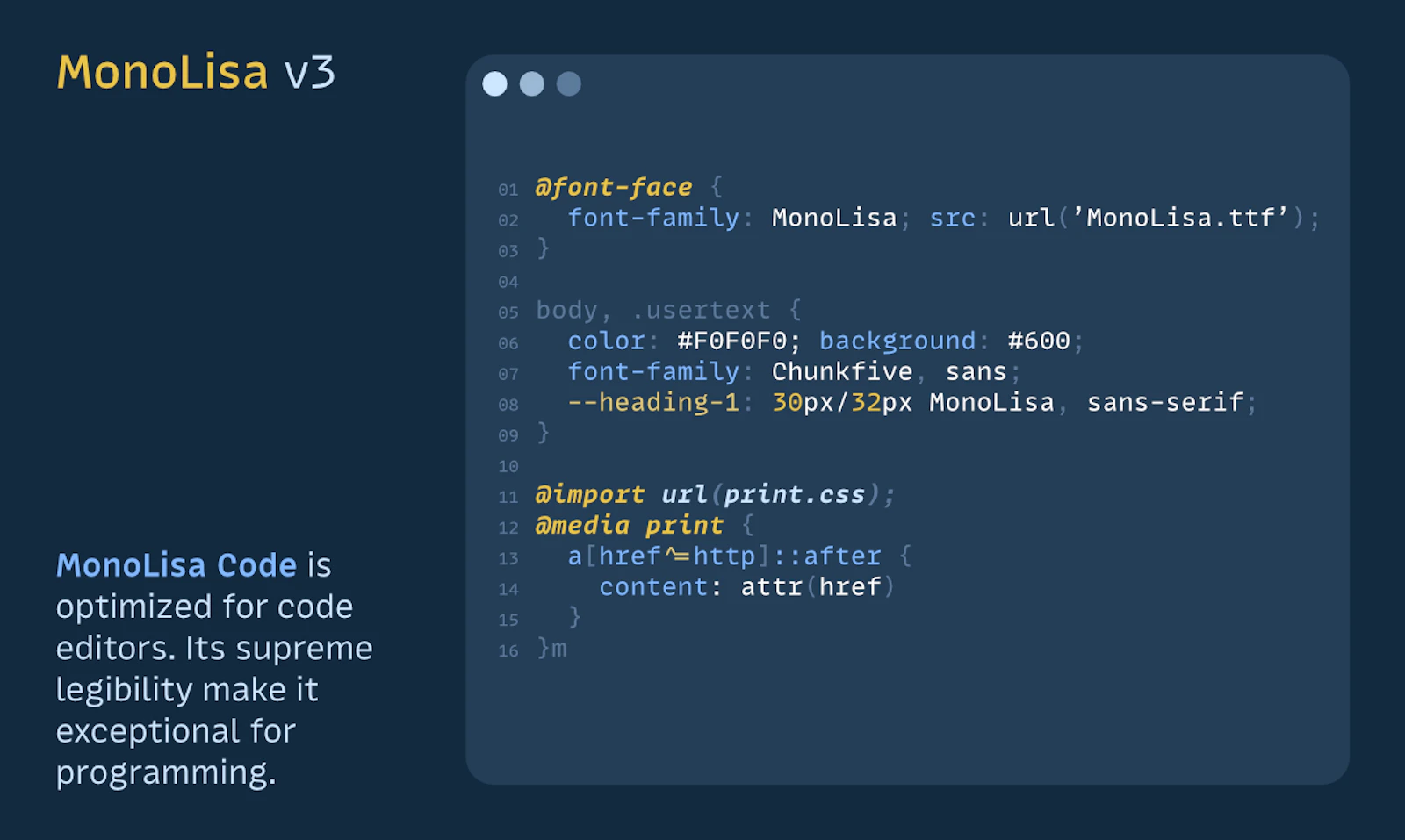 MonoLisa v3 screenshot 4