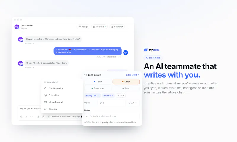 TrySales screenshot 3