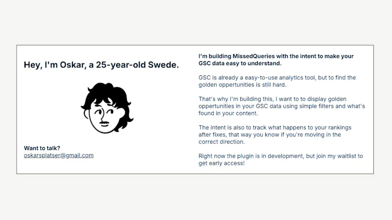 MissedQueries screenshot 5