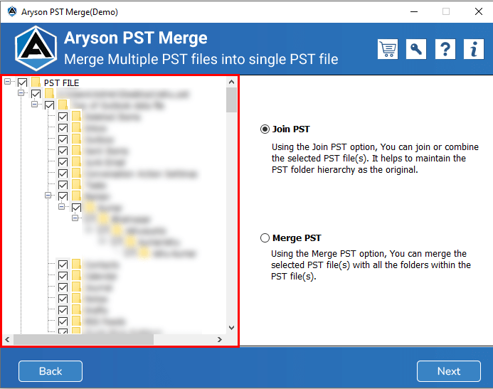 Outlook PST Merger media 2