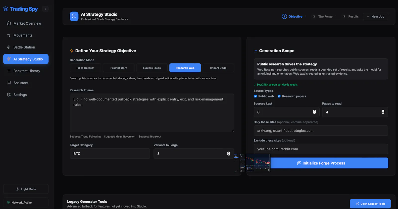Trading Spy screenshot 1