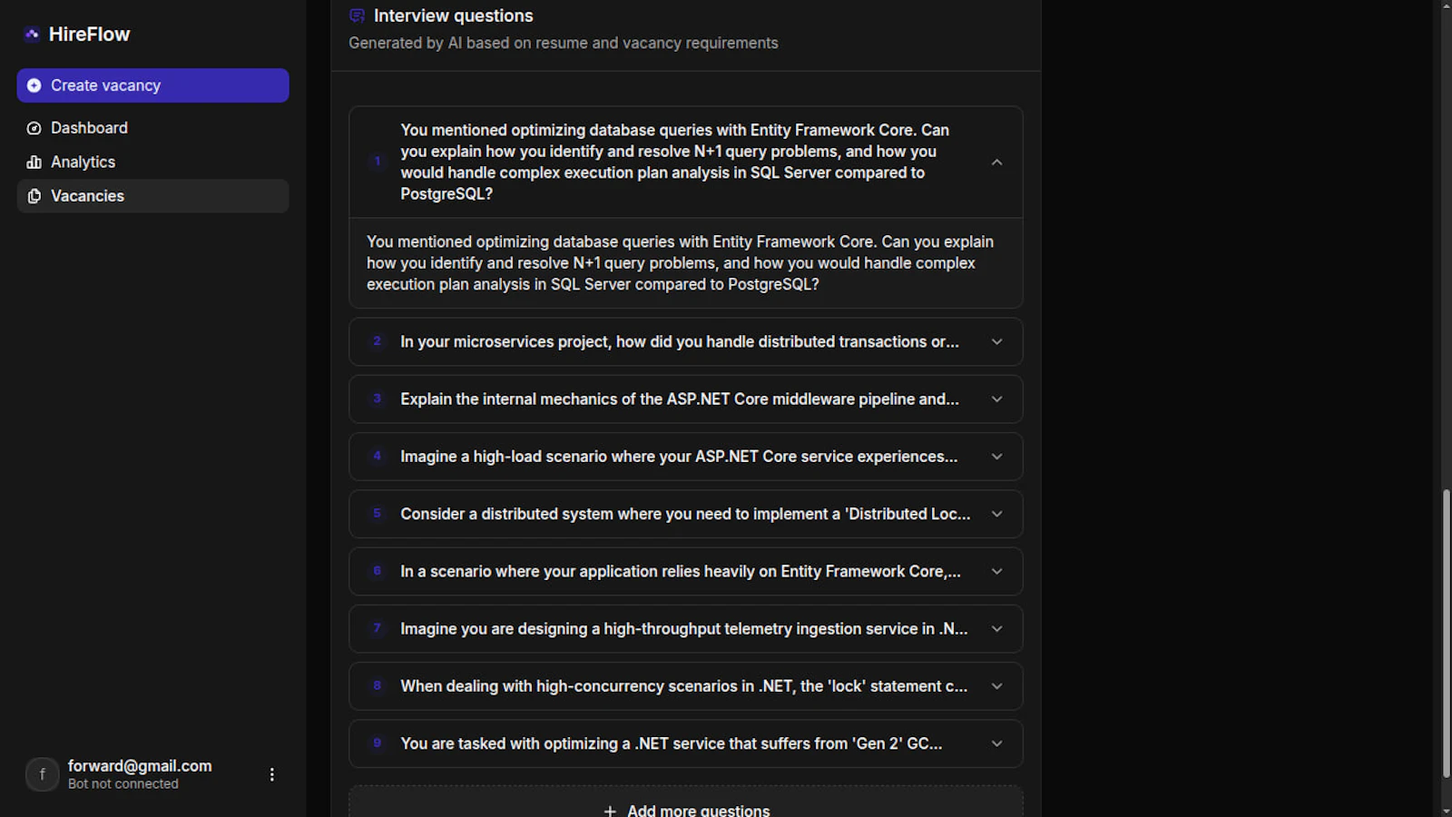 HireFlow screenshot 5