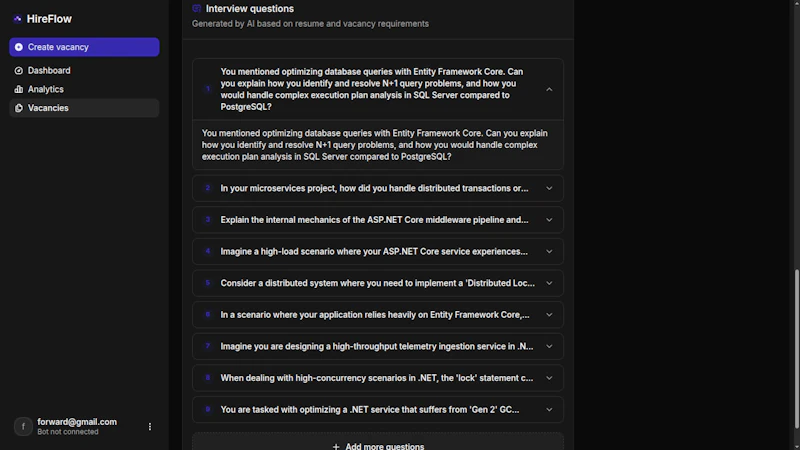 HireFlow screenshot 5