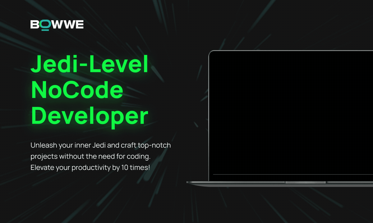startuptile BOWWE Website Builder-Jedi-level developer: Create top-quality websites 10x faster