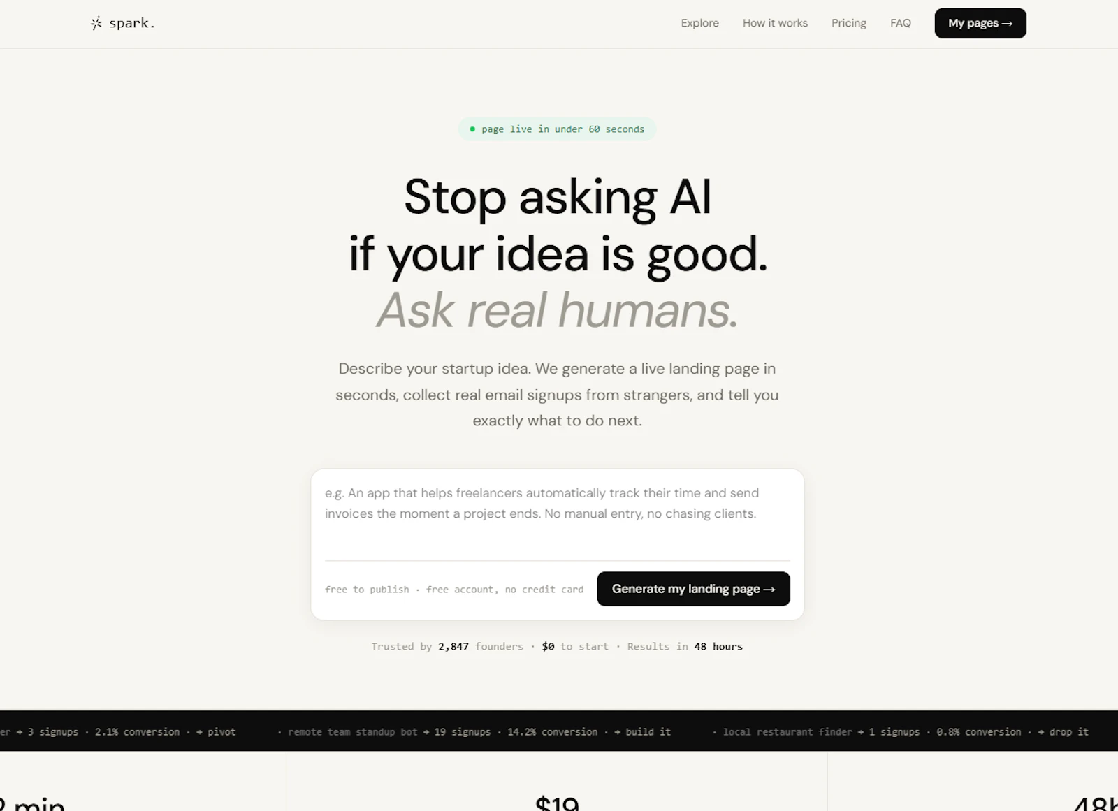 spark screenshot 2