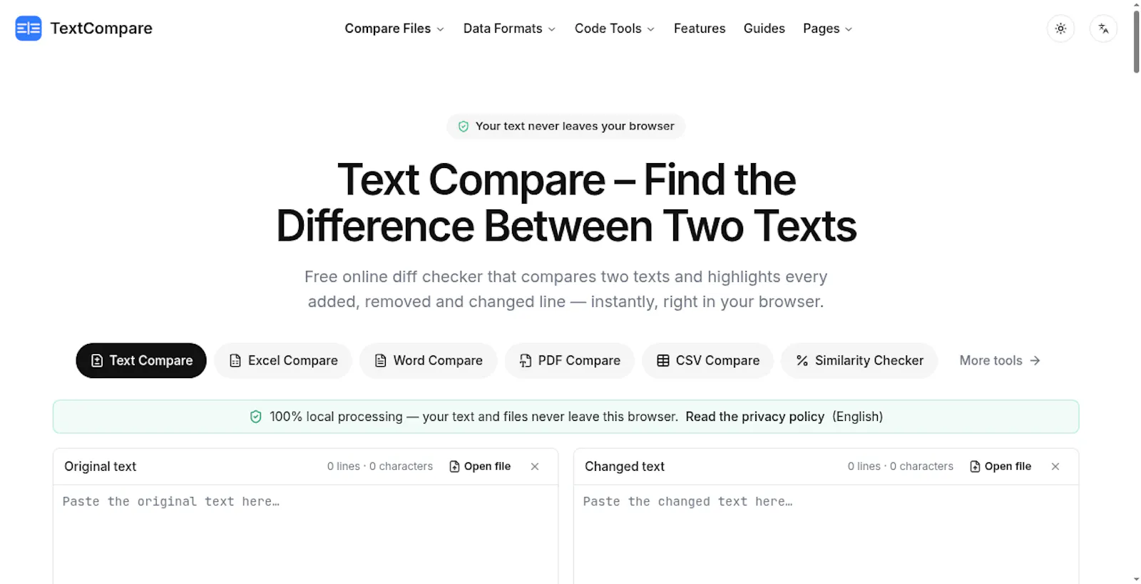 Text Compare screenshot 2