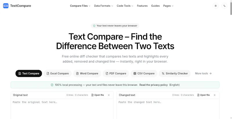 Text Compare screenshot 2