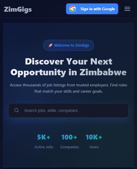 ZimGigs gallery image