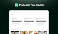 Productized Services Store