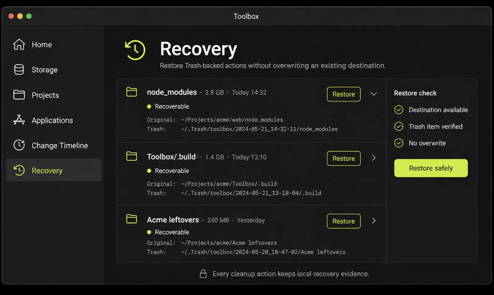 Toolbox screenshot 4