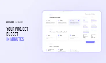 Geniusee Estimator gallery image