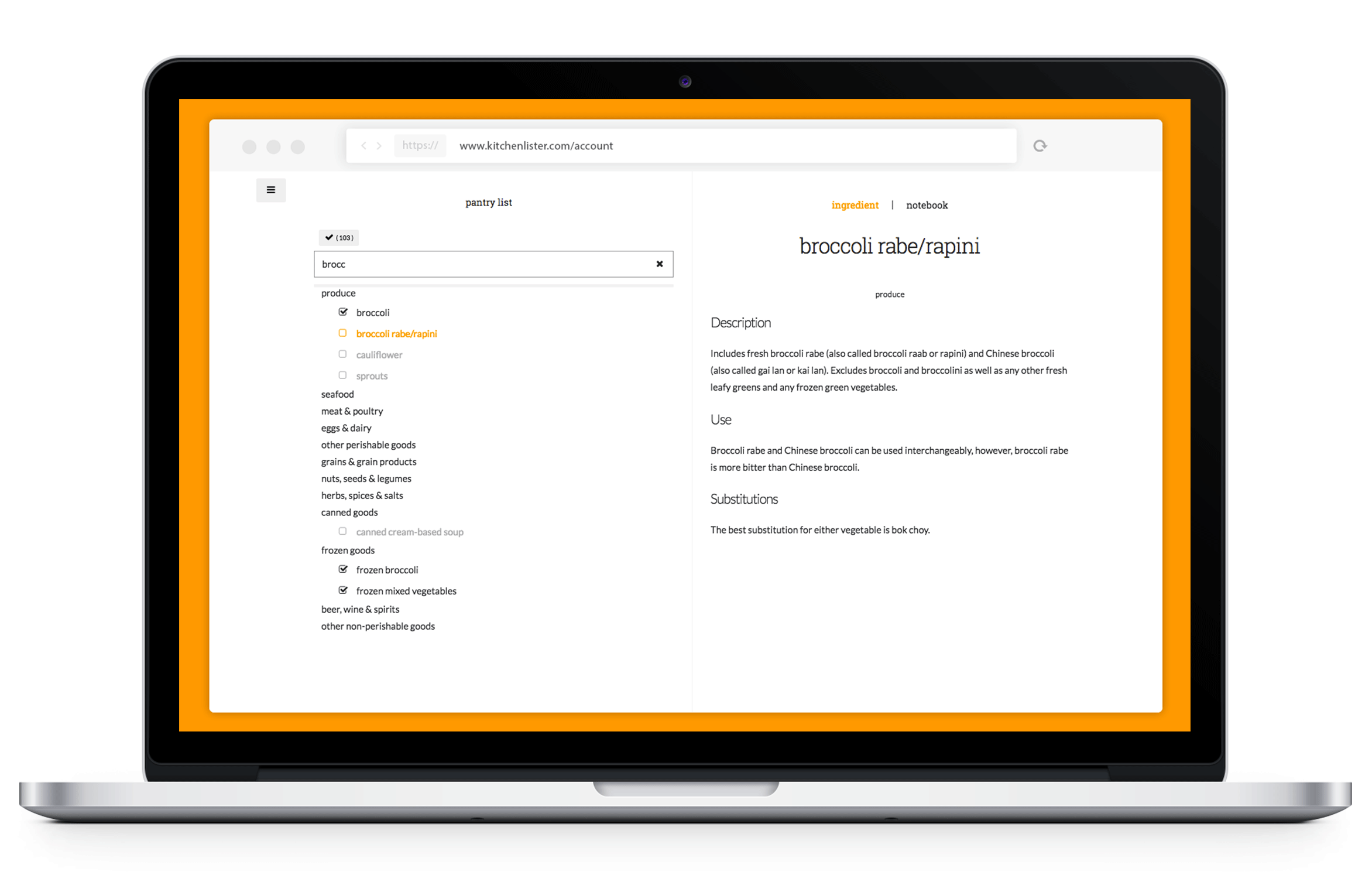 Kitchenlister gallery image