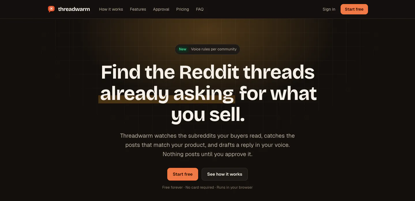 Threadwarm gallery image