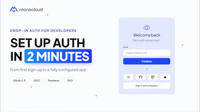 MonoCloud for Startups (Free for 1 year) gallery image