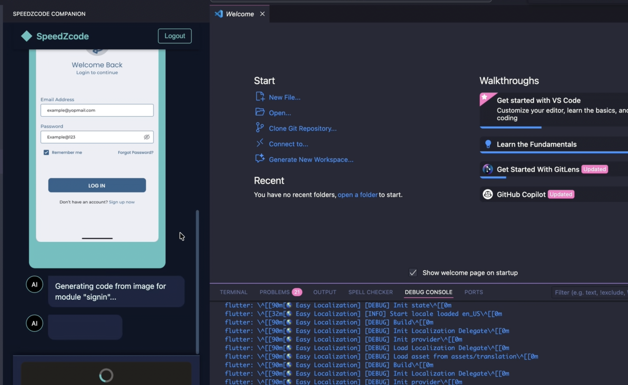 SpeedZcode - Screenshot 3 preview