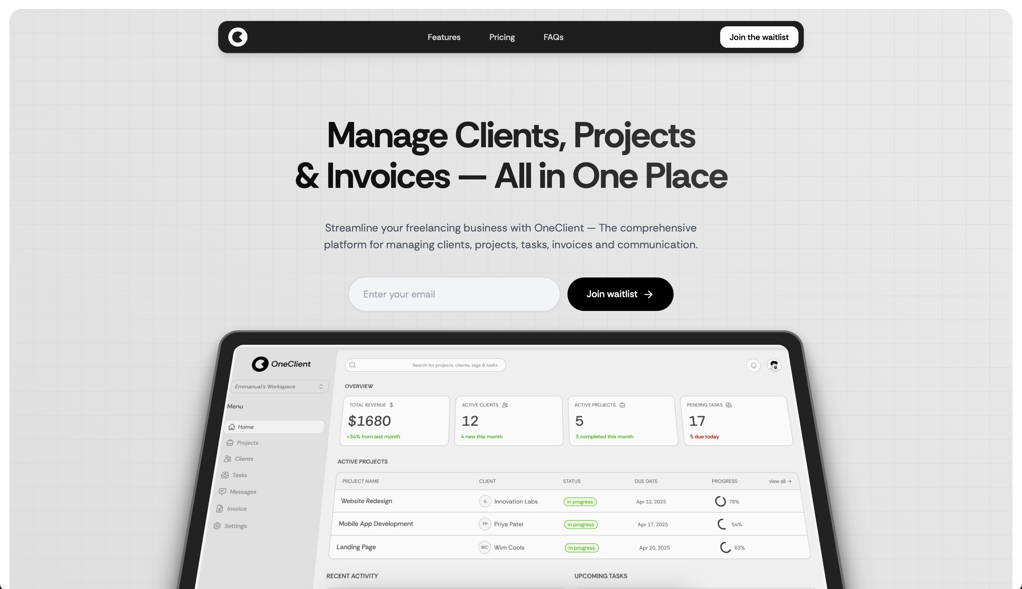 OneClient gallery image