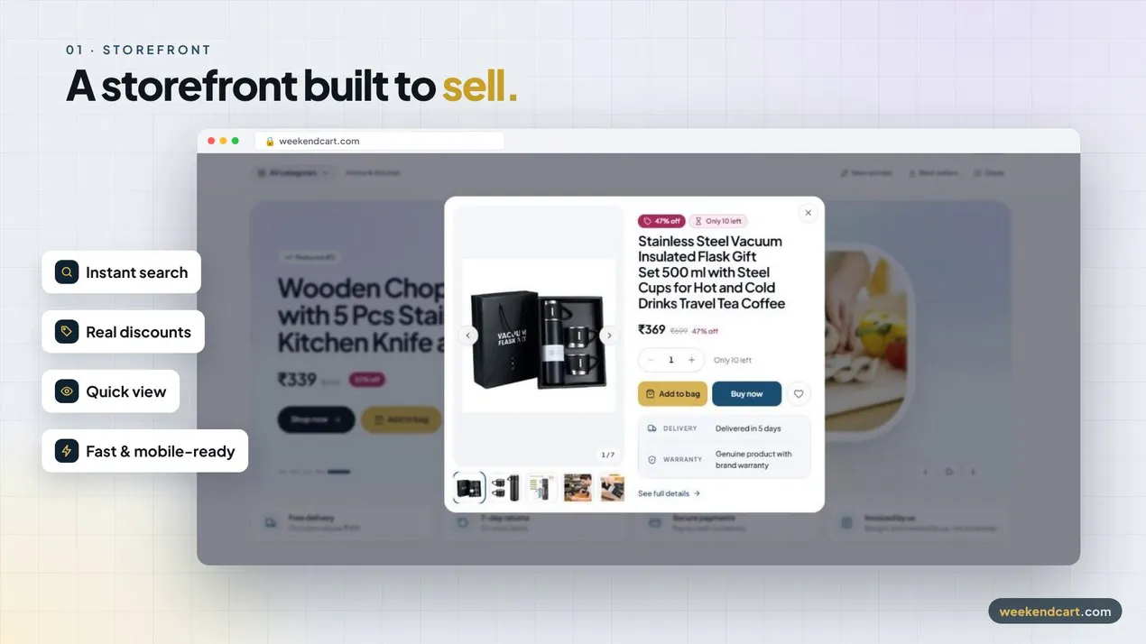 WeekendCart gallery image