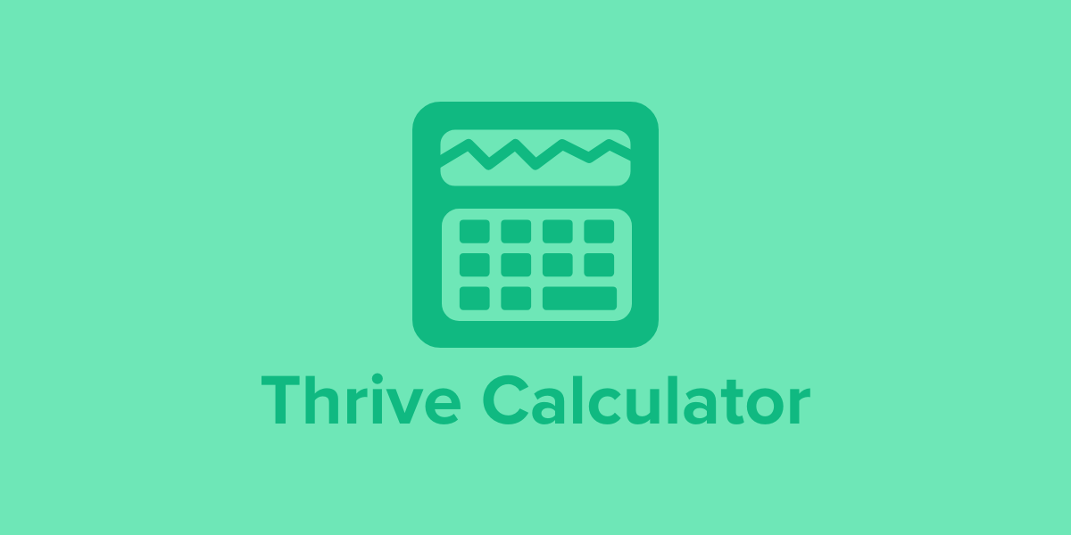 Thrive Calculator gallery image