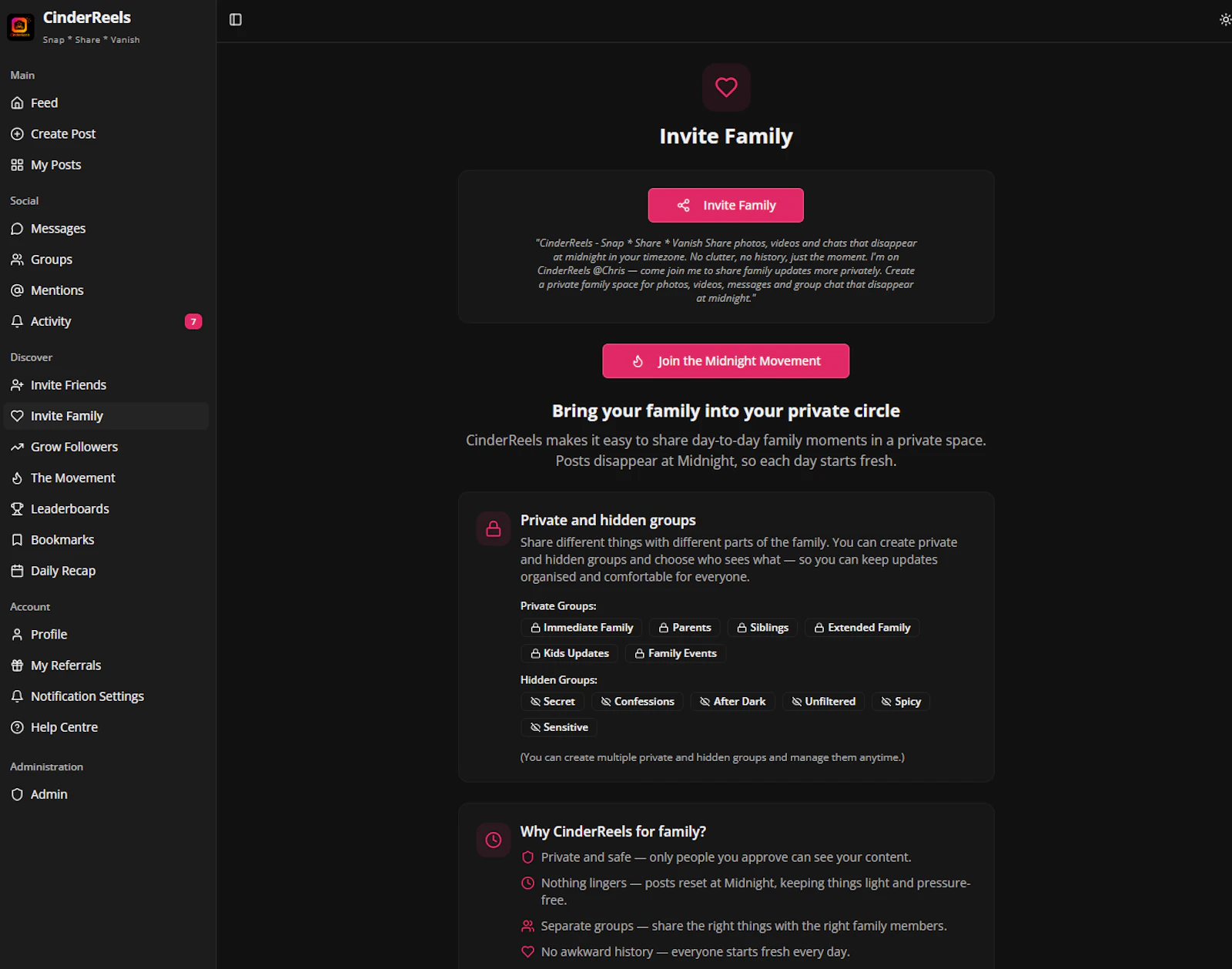 CinderReels.com screenshot 24