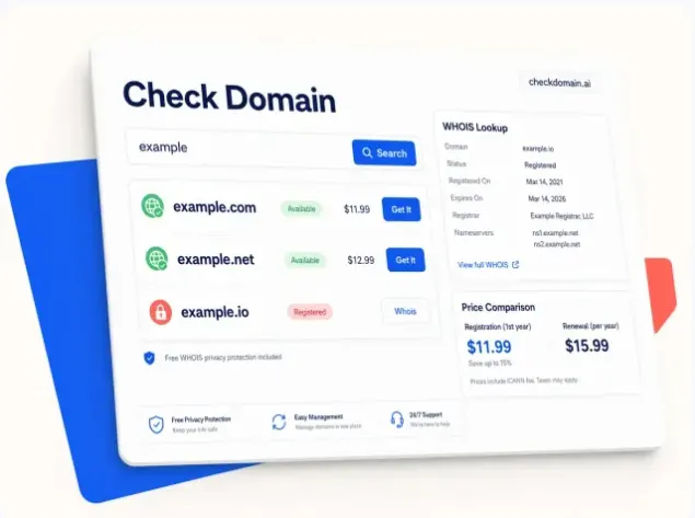 Check Domain gallery image